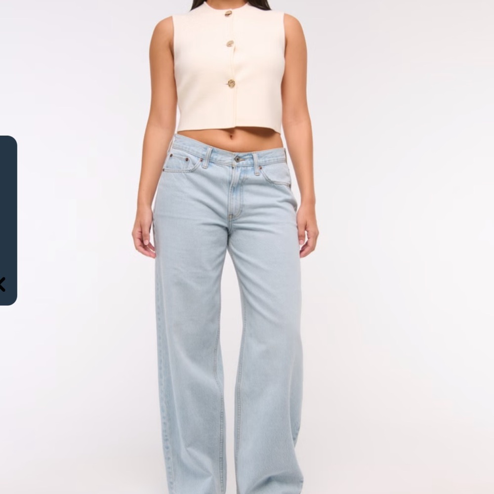 Abercrombie curve love ultra low rise